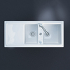 Duravit Cassia 7513110000 Кухонная мойка 80 1160x510, белая