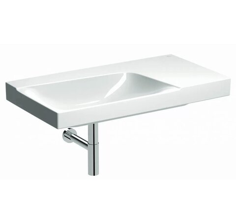 Geberit Xeno2 500.534.01.1 Раковина с полкой, 90x48см, белый / Специальное керамическое покрытие KeraTect