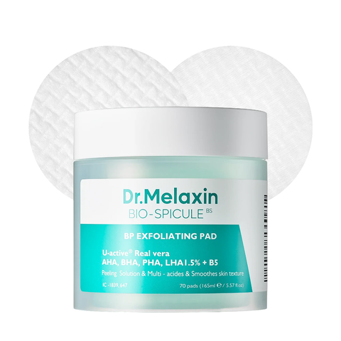 Пэды для лица очищающие с микроиглами DR. MELAXIN