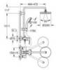 GROHE Tempesta 26244001 Душевая система со смесителем