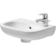 Duravit D-Code 7053600082 Раковина для рук, без перелива, с 1 отв. под смес. справа, 360x270мм, цвет: Белый фото