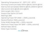 Сервопривод Savox SV-1250MG (4.6-8.0 кг/см, 0.11-0.095 сек/60°, 29.6 г)