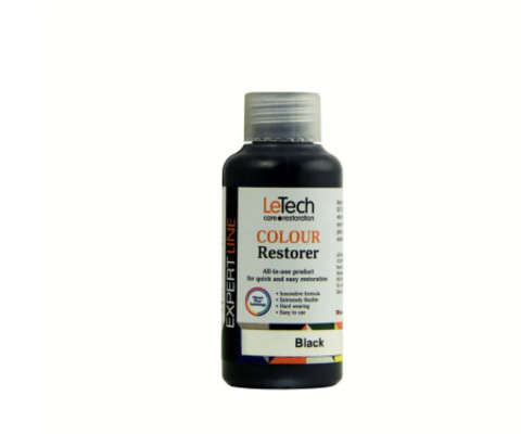 LeTech Expert Line Средство для восстановления цвета кожи (Leather Colour Restorer) Black, 200мл