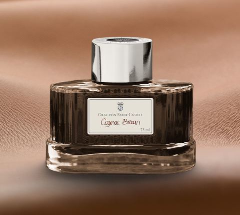 Флакон с чернилами Graf von Faber-Castell Cognac Brown 75 ml (141016)