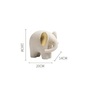 Статуэтка Golden ear elephant A
