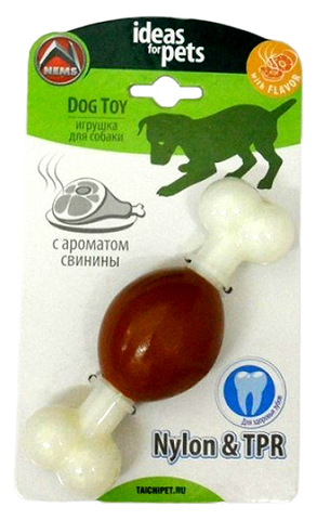 NEMS игрушка кость с запахом свинины
