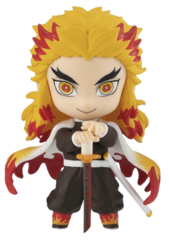 Фигурка Demon Slayer: Kimetsu No Yaiba Chibi Masters #02 Kyojuro Rengoku
