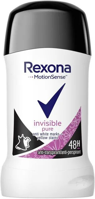 Дезодорант для тела REXONA 40 мл Invisible Pure