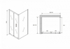 Abber Sonnenstrand AG07090B-S70B Душевой уголок, 90x70x195, цвет: чёрный
