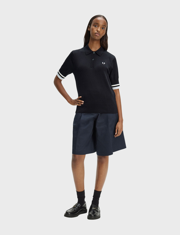 Джемпер-поло FRED PERRY Bold Tipped Knitted Shirt