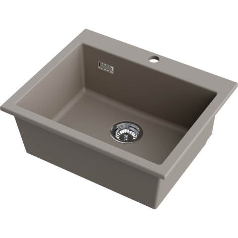 Omoikiri 4997544 Мойка Omishima 60-DG Matt Natceramic/dust grey