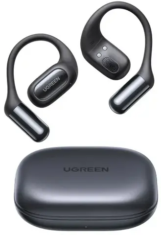 Гарнитура UGREEN WS213 (65655) FitBuds Open-Ear Sports Earbuds микр, черный