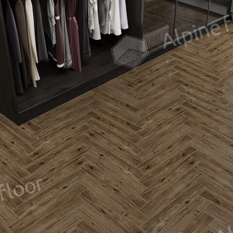 Ламинат Alpine Floor Original - Елка Эксперт 12 Бордо (LF106-10)