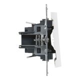 Выключатель одноклавишный - Legrand SUNO - 10АХ 250В безвинтовые зажимы - Белый — фото 5