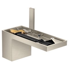 Axor MyEdition 47012820 Смеситель для раковины, без панели, цвет шлифованный никель фото