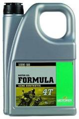 Моторное масло полусинтетика Motorex Formula 4T 15w-50 4 литра