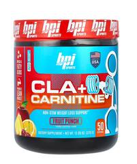 BPI Sports CLA + карнитин, фруктовый пунш, 370 г (13,05 унции)