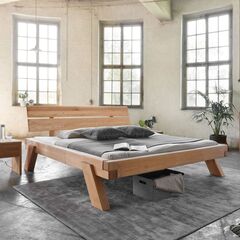 Кровать 180х200, БЕ, двуспальная, из массива дуба, MAKOSA