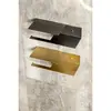 Boheme 10721-2-MG Держатель для туалетной бумаги c полкой Qubic Matt Gold