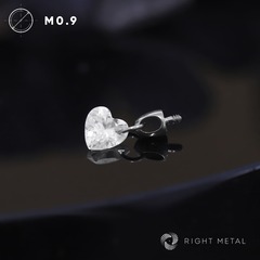 Bauble Heart Crystal