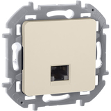 Розетка компьютерная RJ45 категория 6 UTP - Legrand Inspiria - слоновая кость — фото 3