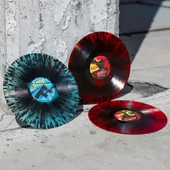 Виниловая пластинка OST — Persona 4 Arena & Ultimax (3 Red/Blue Splatter LP) (БАМП)