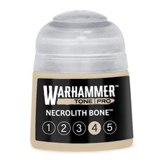 Warhammer Tone Pro Necrolith Bone 4 — краска для миниатюр, 12 мл (20-054)