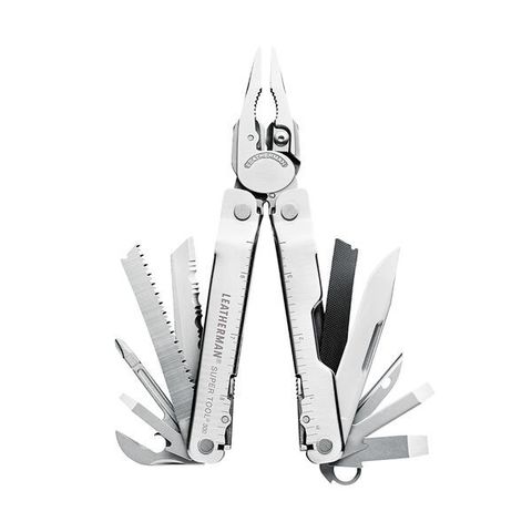 Мультитул Leatherman Super Tool 300, кожаный чехол, 19 функций (831183)  | Multitool-Leatherman.Ru