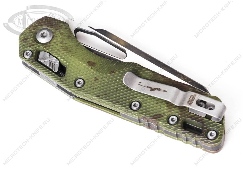 Нож Microtech 210-1FLOBS MSI Outbreak Aluminum Signature Series
