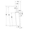 Duravit Starck T 99464600 Туалетный ершик настенный, цвет черный матовый