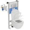 Ideal Standard Oleas R0117AA Клавиша смыва для унитаза хром
