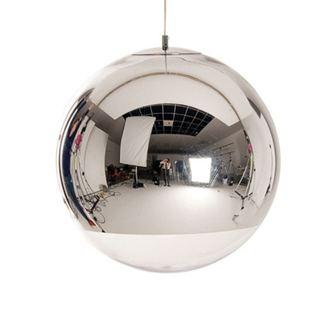 Светильник Mirror Ball сталь диаметр 40см.