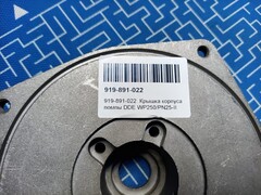 Крышка корпуса помпы DDE WP250/PN25-II (919-891-022)