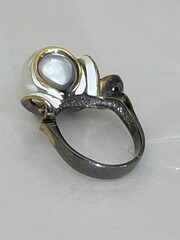 Круги (кольцо  из серебра)