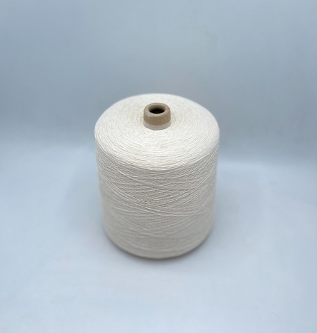 Бобинная пряжа (пр.Китай),1700м/100гр,100%Хлопок, цвет- Экрю, арт.28291