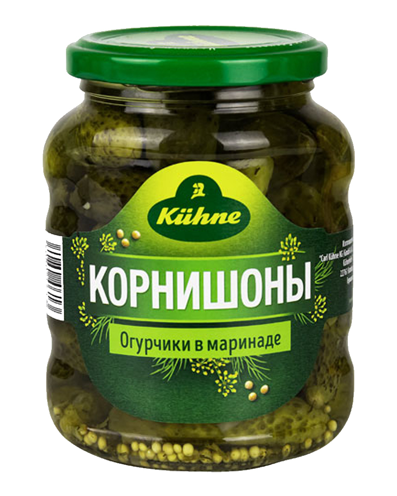 Корнишоны Kuhne 330 гр.