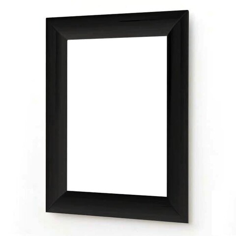 ArtCeram Cornici Collection ACS003 03 Зеркало прямоугольное, цвет: чёрный