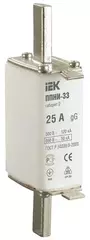 Вставка ППНИ-33, габарит 00С, 25А ИЭК DPP11-025