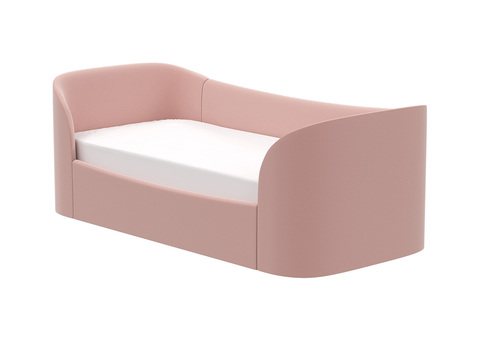 Фото: Диван-кровать KIDI Soft 90*200 см (розовый) - основной вид