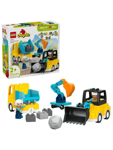 Конструктор DUPLO 10475 Строительная техника 3в1