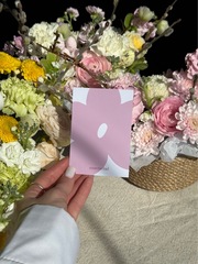 Открытка 7,5*10см - Цветок