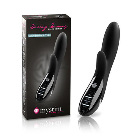 46875 / Daring Danny eStim Vibrator, Black Edition Вибромассажер с электростимуляцией