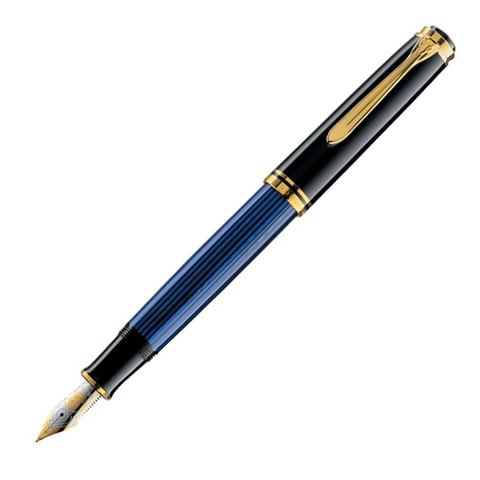 Ручка перьевая Pelikan Souverän® M 800, Blue and Black, M (995951)