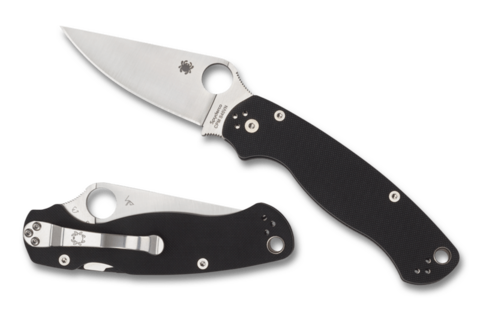 Нож складной Spyderco Para Military 2 C81GP2, сталь CPM S45VN