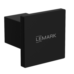 Lemark Valday LMA-8111S-BL Крючок для полотенец, сталь, матовый черный фото