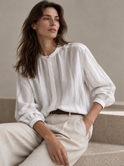 Льняная рубашка Loro Piana, S
