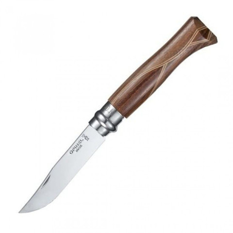 Нож Opinel №6 Chaperon, рукоять африканское дерево, футляр
