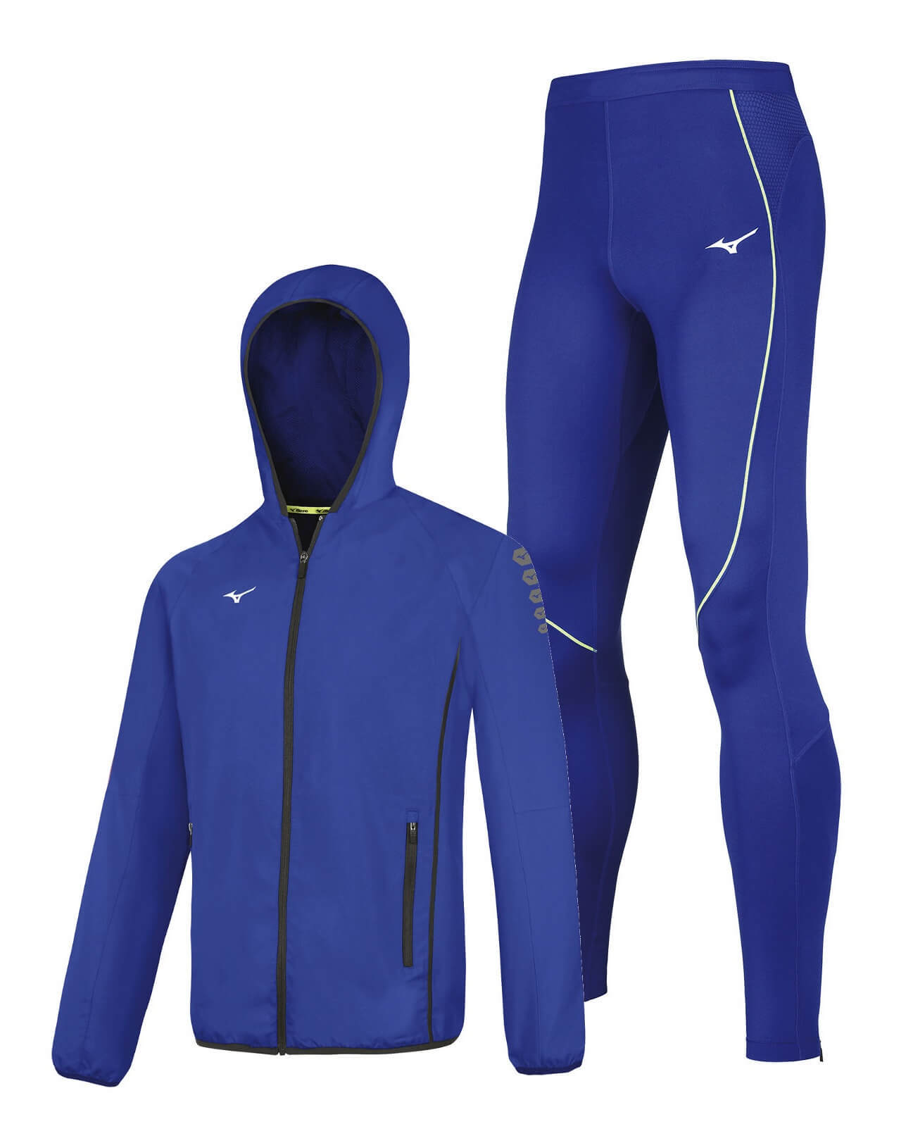 Mizuno Micro Premium Jpn костюм для бега мужской синий
