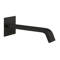 Gessi Rettangolo XL 26200#299 Настенный излив 207мм, для монтажа с удаленным управлением 26105/26209 (не входит в комплект), цвет: черный фото