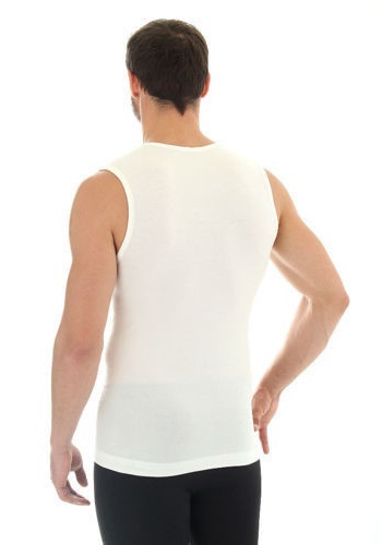 Термобелье мужское Brubeck Comfort Wool термомайка белая